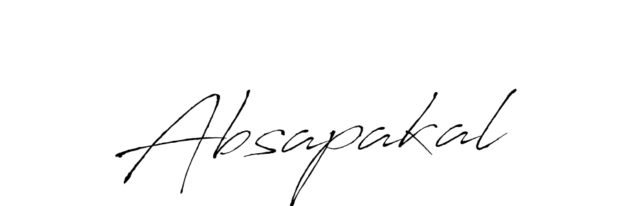 Also You can easily find your signature by using the search form. We will create Absapakal name handwritten signature images for you free of cost using Antro_Vectra sign style. Absapakal signature style 6 images and pictures png