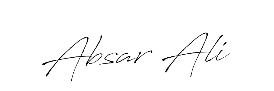 Also You can easily find your signature by using the search form. We will create Absar Ali name handwritten signature images for you free of cost using Antro_Vectra sign style. Absar Ali signature style 6 images and pictures png