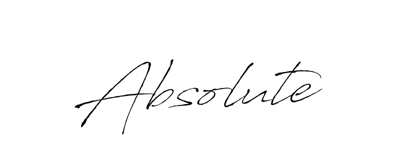 Also we have Absolute name is the best signature style. Create professional handwritten signature collection using Antro_Vectra autograph style. Absolute signature style 6 images and pictures png