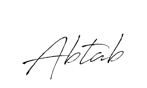 Similarly Antro_Vectra is the best handwritten signature design. Signature creator online .You can use it as an online autograph creator for name Abtab. Abtab signature style 6 images and pictures png
