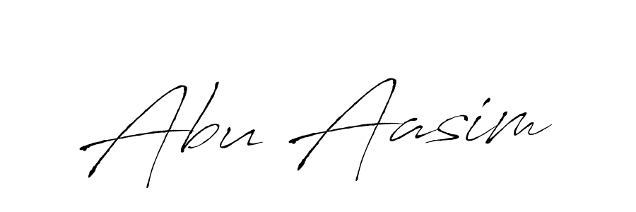 Make a beautiful signature design for name Abu Aasim. With this signature (Antro_Vectra) style, you can create a handwritten signature for free. Abu Aasim signature style 6 images and pictures png