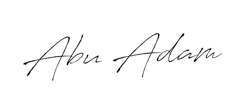 You should practise on your own different ways (Antro_Vectra) to write your name (Abu Adam) in signature. don't let someone else do it for you. Abu Adam signature style 6 images and pictures png