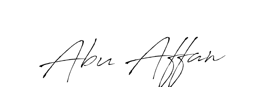 Antro_Vectra is a professional signature style that is perfect for those who want to add a touch of class to their signature. It is also a great choice for those who want to make their signature more unique. Get Abu Affan name to fancy signature for free. Abu Affan signature style 6 images and pictures png