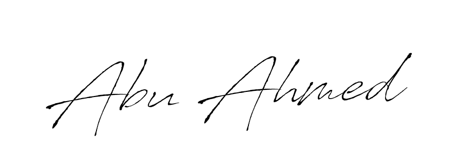 This is the best signature style for the Abu Ahmed name. Also you like these signature font (Antro_Vectra). Mix name signature. Abu Ahmed signature style 6 images and pictures png