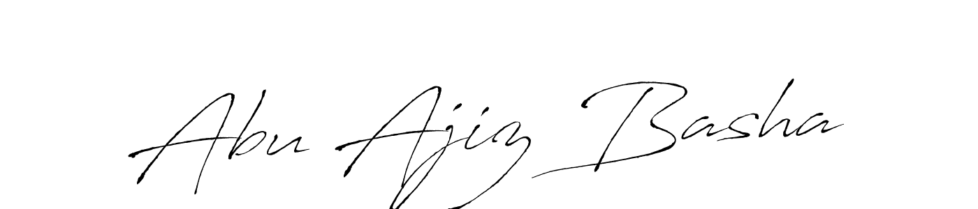 Create a beautiful signature design for name Abu Ajiz Basha. With this signature (Antro_Vectra) fonts, you can make a handwritten signature for free. Abu Ajiz Basha signature style 6 images and pictures png