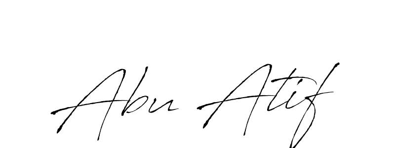 Also You can easily find your signature by using the search form. We will create Abu Atif name handwritten signature images for you free of cost using Antro_Vectra sign style. Abu Atif signature style 6 images and pictures png