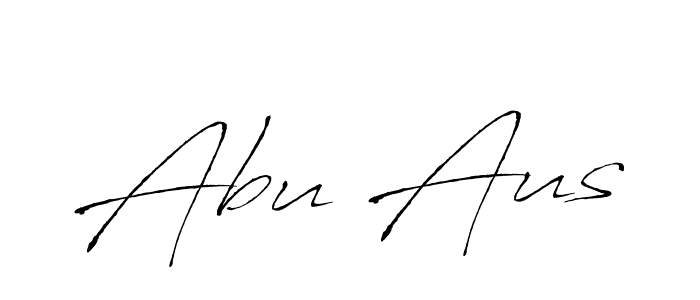 Make a beautiful signature design for name Abu Aus. Use this online signature maker to create a handwritten signature for free. Abu Aus signature style 6 images and pictures png