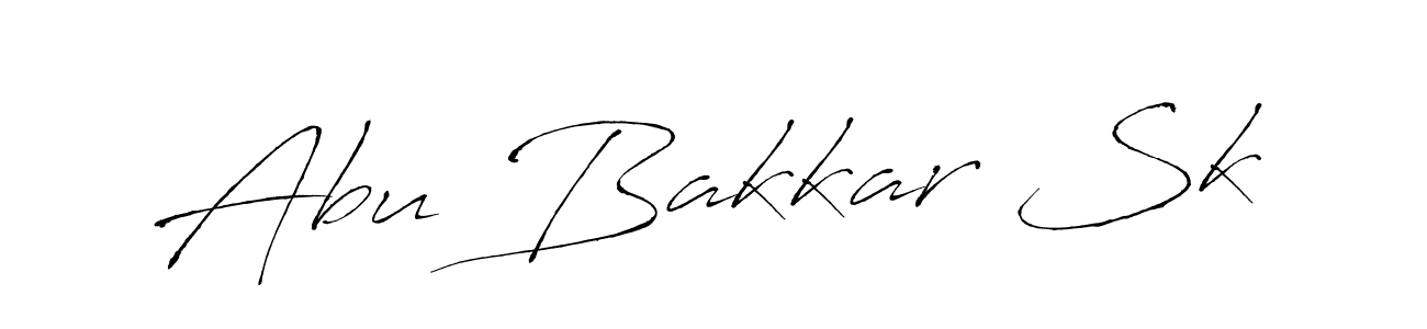 You should practise on your own different ways (Antro_Vectra) to write your name (Abu Bakkar Sk) in signature. don't let someone else do it for you. Abu Bakkar Sk signature style 6 images and pictures png
