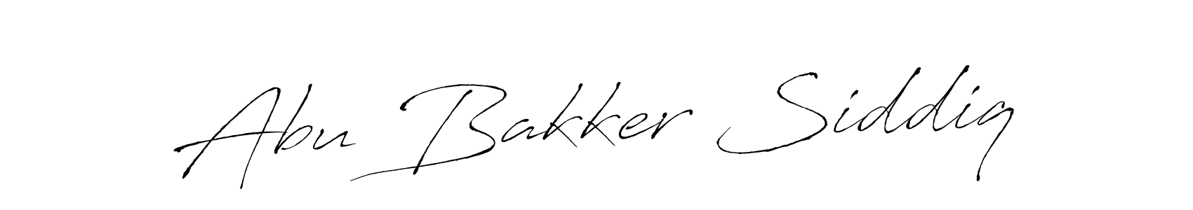 Also You can easily find your signature by using the search form. We will create Abu Bakker Siddiq name handwritten signature images for you free of cost using Antro_Vectra sign style. Abu Bakker Siddiq signature style 6 images and pictures png