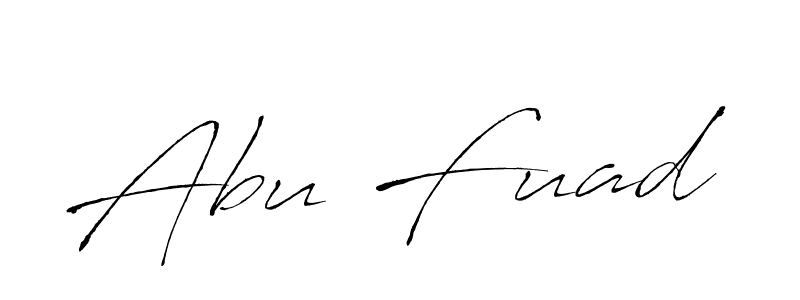 How to make Abu Fuad signature? Antro_Vectra is a professional autograph style. Create handwritten signature for Abu Fuad name. Abu Fuad signature style 6 images and pictures png