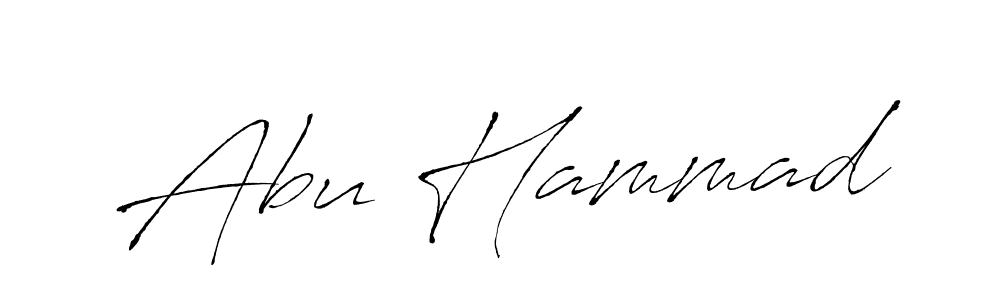 Make a beautiful signature design for name Abu Hammad. With this signature (Antro_Vectra) style, you can create a handwritten signature for free. Abu Hammad signature style 6 images and pictures png