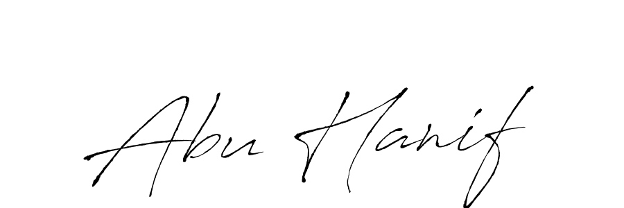Abu Hanif stylish signature style. Best Handwritten Sign (Antro_Vectra) for my name. Handwritten Signature Collection Ideas for my name Abu Hanif. Abu Hanif signature style 6 images and pictures png