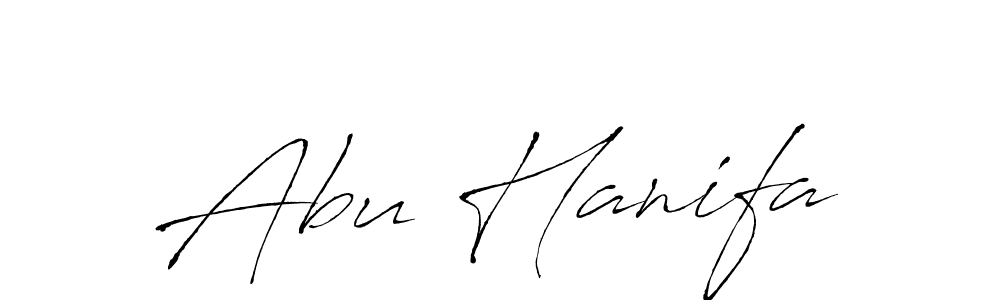 Abu Hanifa stylish signature style. Best Handwritten Sign (Antro_Vectra) for my name. Handwritten Signature Collection Ideas for my name Abu Hanifa. Abu Hanifa signature style 6 images and pictures png