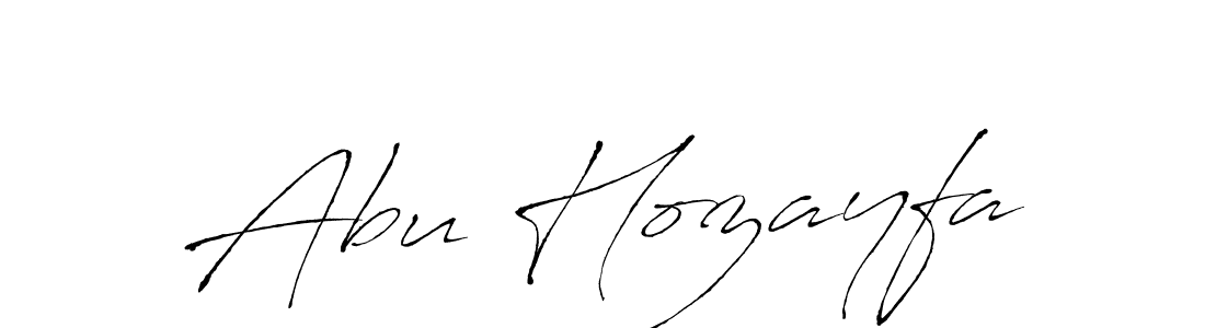 Also we have Abu Hozayfa name is the best signature style. Create professional handwritten signature collection using Antro_Vectra autograph style. Abu Hozayfa signature style 6 images and pictures png