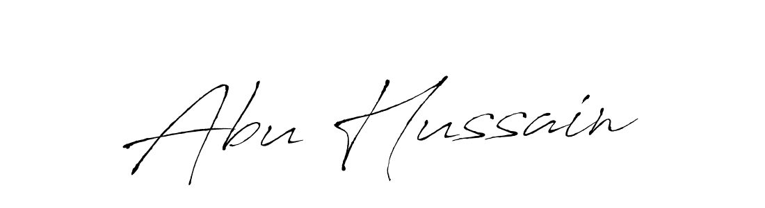 You should practise on your own different ways (Antro_Vectra) to write your name (Abu Hussain) in signature. don't let someone else do it for you. Abu Hussain signature style 6 images and pictures png