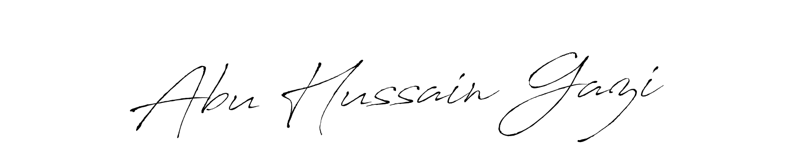 Make a short Abu Hussain Gazi signature style. Manage your documents anywhere anytime using Antro_Vectra. Create and add eSignatures, submit forms, share and send files easily. Abu Hussain Gazi signature style 6 images and pictures png