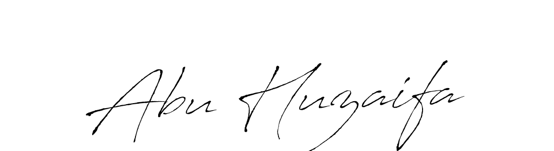 Create a beautiful signature design for name Abu Huzaifa. With this signature (Antro_Vectra) fonts, you can make a handwritten signature for free. Abu Huzaifa signature style 6 images and pictures png