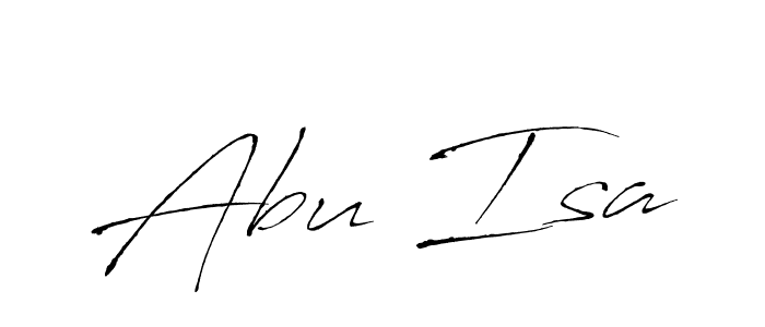 The best way (Antro_Vectra) to make a short signature is to pick only two or three words in your name. The name Abu Isa include a total of six letters. For converting this name. Abu Isa signature style 6 images and pictures png