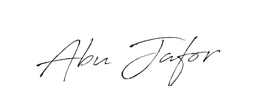 How to make Abu Jafor name signature. Use Antro_Vectra style for creating short signs online. This is the latest handwritten sign. Abu Jafor signature style 6 images and pictures png