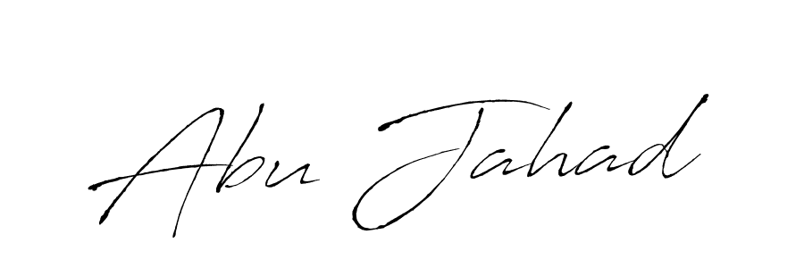 Also You can easily find your signature by using the search form. We will create Abu Jahad name handwritten signature images for you free of cost using Antro_Vectra sign style. Abu Jahad signature style 6 images and pictures png