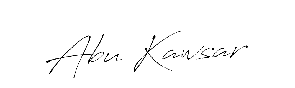 How to make Abu Kawsar signature? Antro_Vectra is a professional autograph style. Create handwritten signature for Abu Kawsar name. Abu Kawsar signature style 6 images and pictures png