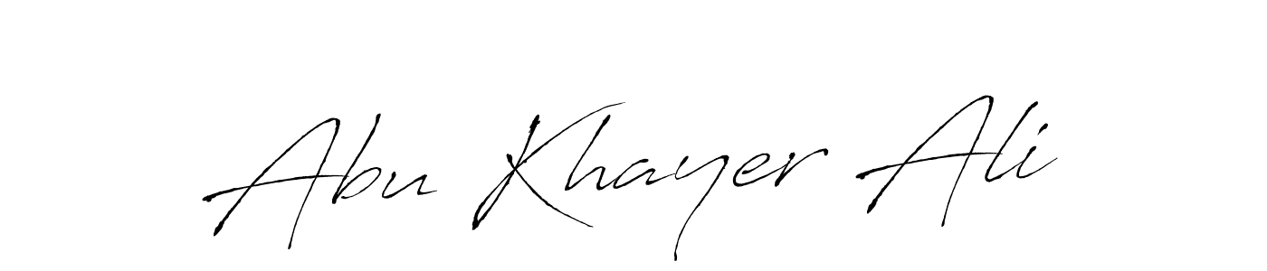Abu Khayer Ali stylish signature style. Best Handwritten Sign (Antro_Vectra) for my name. Handwritten Signature Collection Ideas for my name Abu Khayer Ali. Abu Khayer Ali signature style 6 images and pictures png