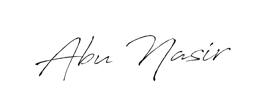 Also we have Abu Nasir name is the best signature style. Create professional handwritten signature collection using Antro_Vectra autograph style. Abu Nasir signature style 6 images and pictures png