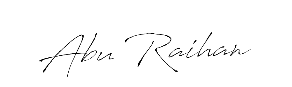 Similarly Antro_Vectra is the best handwritten signature design. Signature creator online .You can use it as an online autograph creator for name Abu Raihan. Abu Raihan signature style 6 images and pictures png