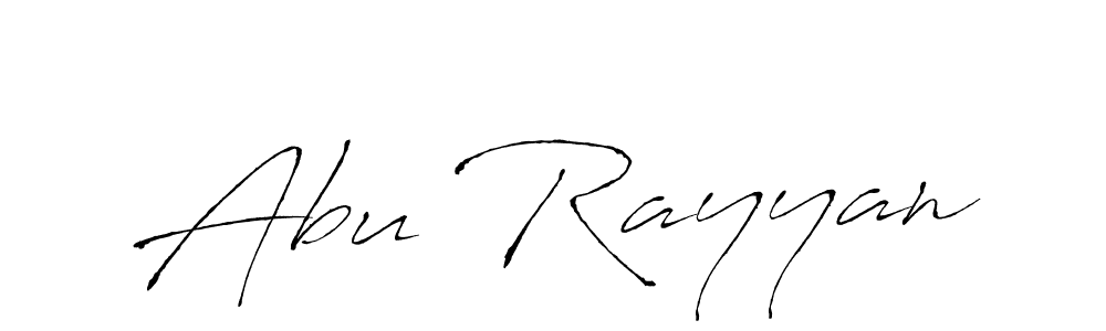 You should practise on your own different ways (Antro_Vectra) to write your name (Abu Rayyan) in signature. don't let someone else do it for you. Abu Rayyan signature style 6 images and pictures png