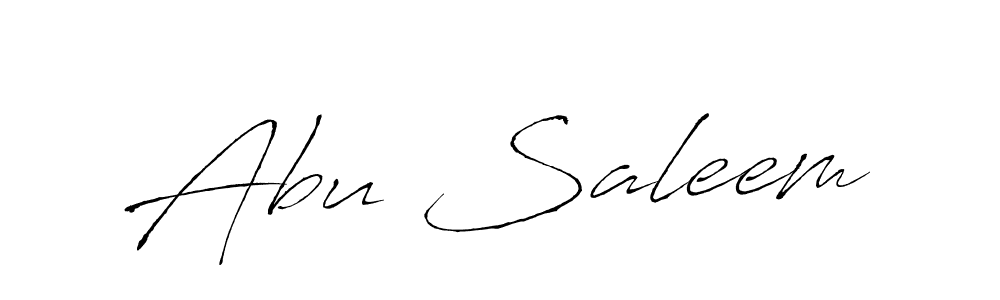 Also You can easily find your signature by using the search form. We will create Abu Saleem name handwritten signature images for you free of cost using Antro_Vectra sign style. Abu Saleem signature style 6 images and pictures png