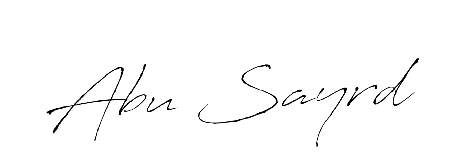 The best way (Antro_Vectra) to make a short signature is to pick only two or three words in your name. The name Abu Sayrd include a total of six letters. For converting this name. Abu Sayrd signature style 6 images and pictures png