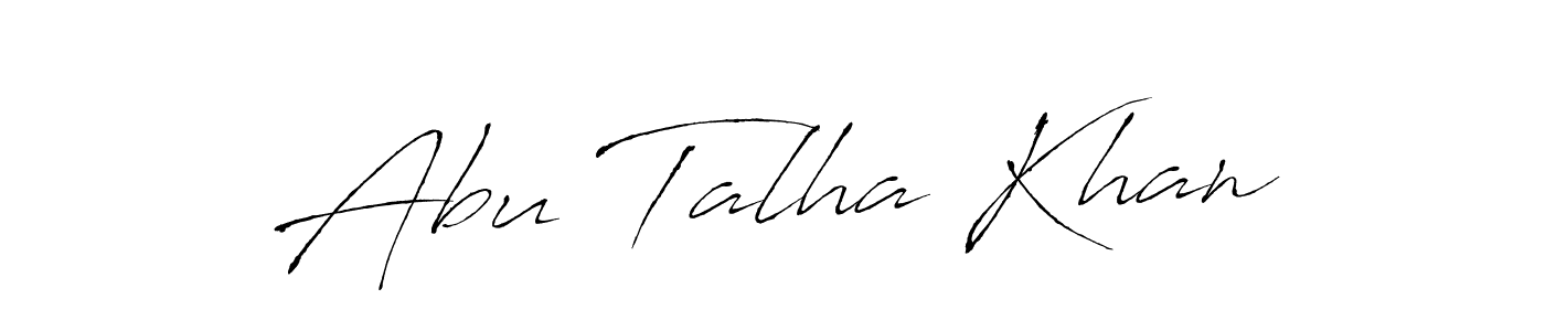 Also we have Abu Talha Khan name is the best signature style. Create professional handwritten signature collection using Antro_Vectra autograph style. Abu Talha Khan signature style 6 images and pictures png