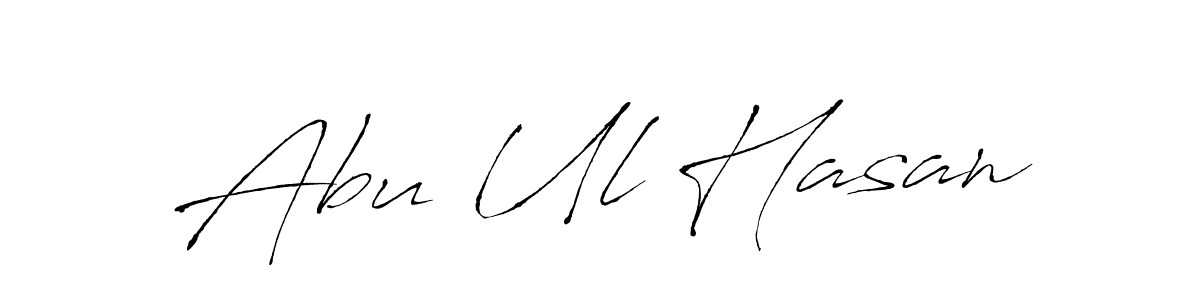 Also You can easily find your signature by using the search form. We will create Abu Ul Hasan name handwritten signature images for you free of cost using Antro_Vectra sign style. Abu Ul Hasan signature style 6 images and pictures png