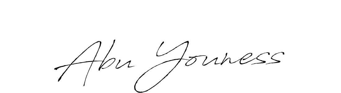 It looks lik you need a new signature style for name Abu Youness. Design unique handwritten (Antro_Vectra) signature with our free signature maker in just a few clicks. Abu Youness signature style 6 images and pictures png