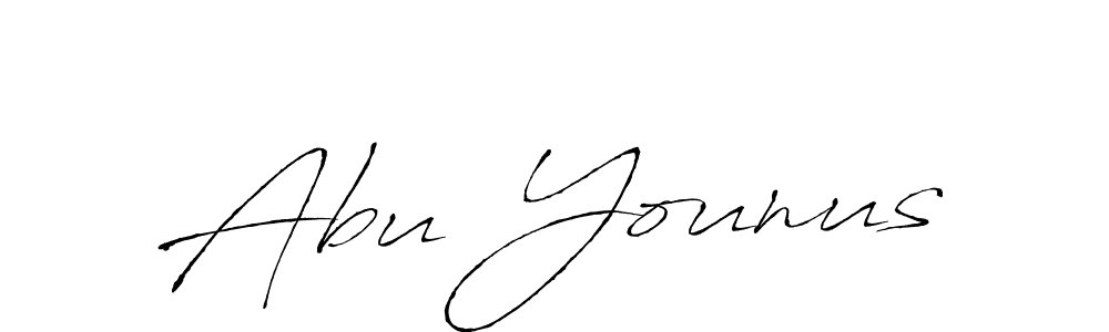 You should practise on your own different ways (Antro_Vectra) to write your name (Abu Younus) in signature. don't let someone else do it for you. Abu Younus signature style 6 images and pictures png