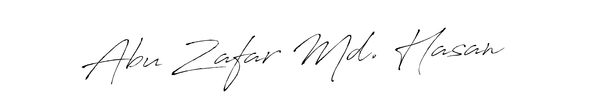 Use a signature maker to create a handwritten signature online. With this signature software, you can design (Antro_Vectra) your own signature for name Abu Zafar Md. Hasan. Abu Zafar Md. Hasan signature style 6 images and pictures png