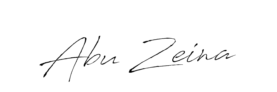 How to make Abu Zeina signature? Antro_Vectra is a professional autograph style. Create handwritten signature for Abu Zeina name. Abu Zeina signature style 6 images and pictures png