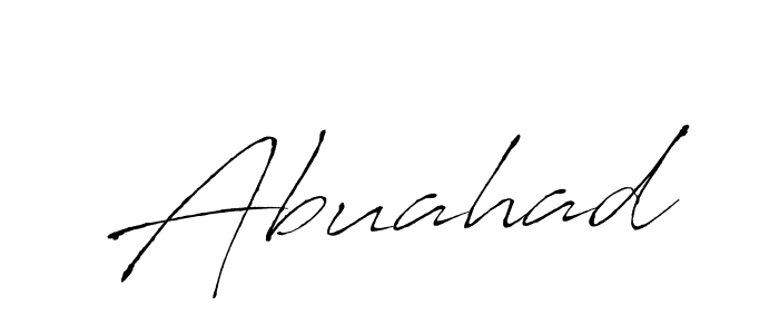Also we have Abuahad name is the best signature style. Create professional handwritten signature collection using Antro_Vectra autograph style. Abuahad signature style 6 images and pictures png