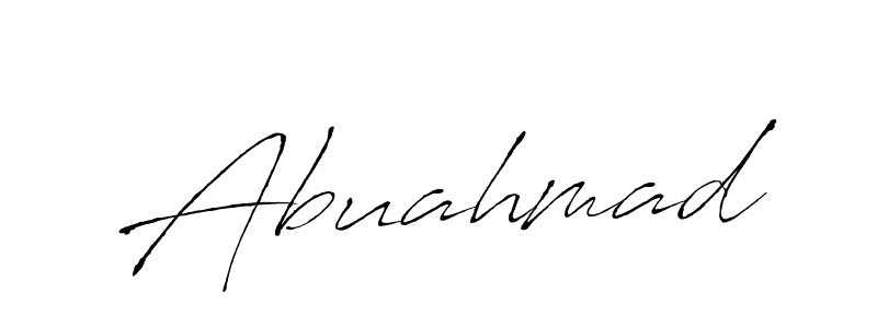 The best way (Antro_Vectra) to make a short signature is to pick only two or three words in your name. The name Abuahmad include a total of six letters. For converting this name. Abuahmad signature style 6 images and pictures png