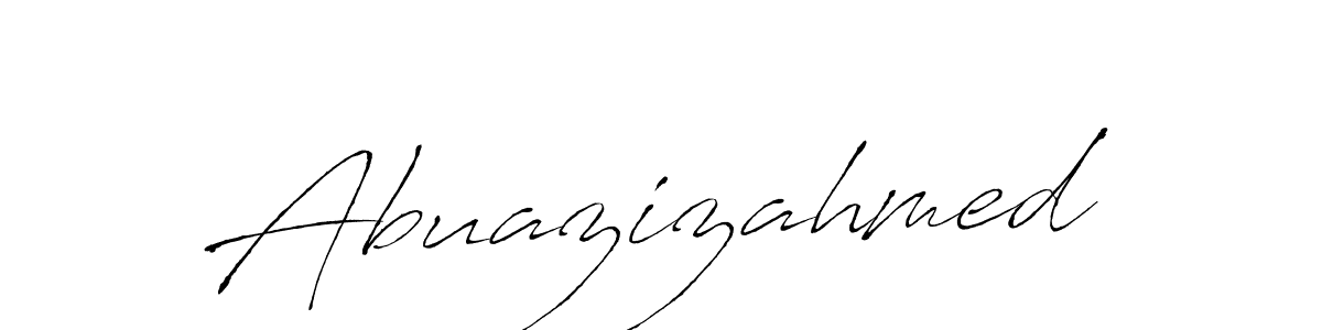 Make a beautiful signature design for name Abuazizahmed. With this signature (Antro_Vectra) style, you can create a handwritten signature for free. Abuazizahmed signature style 6 images and pictures png