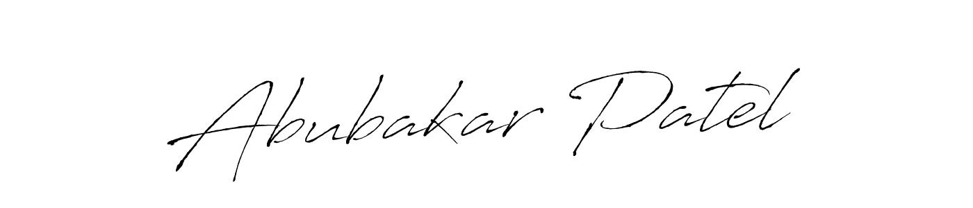 You can use this online signature creator to create a handwritten signature for the name Abubakar Patel. This is the best online autograph maker. Abubakar Patel signature style 6 images and pictures png