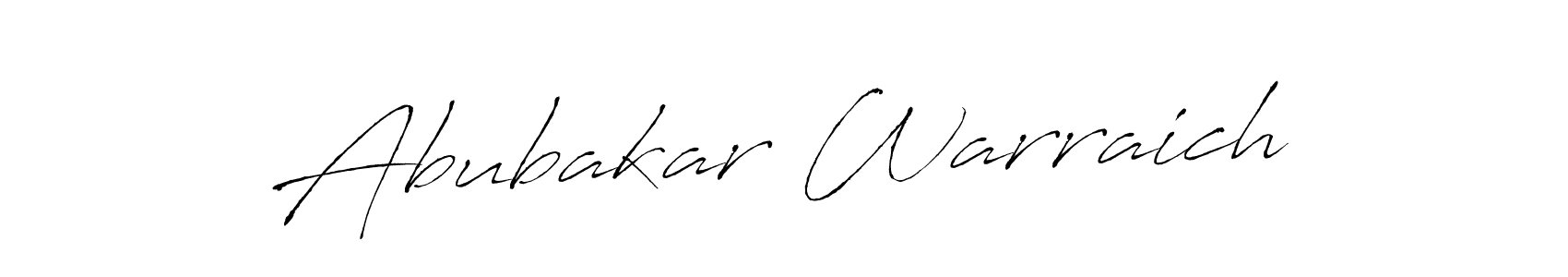 How to make Abubakar Warraich signature? Antro_Vectra is a professional autograph style. Create handwritten signature for Abubakar Warraich name. Abubakar Warraich signature style 6 images and pictures png