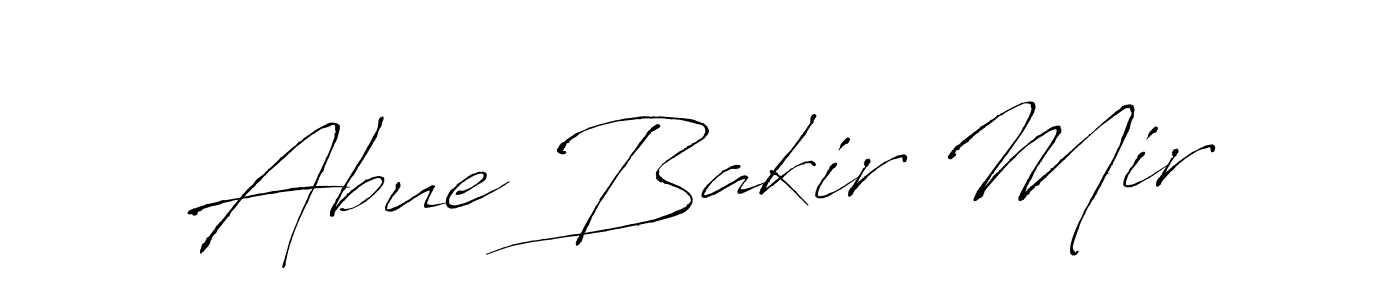 Once you've used our free online signature maker to create your best signature Antro_Vectra style, it's time to enjoy all of the benefits that Abue Bakir Mir name signing documents. Abue Bakir Mir signature style 6 images and pictures png