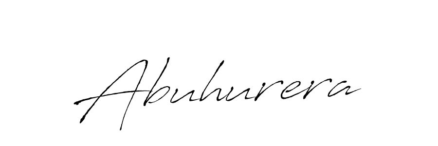 How to make Abuhurera signature? Antro_Vectra is a professional autograph style. Create handwritten signature for Abuhurera name. Abuhurera signature style 6 images and pictures png