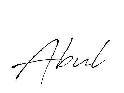 How to make Abul signature? Antro_Vectra is a professional autograph style. Create handwritten signature for Abul name. Abul signature style 6 images and pictures png