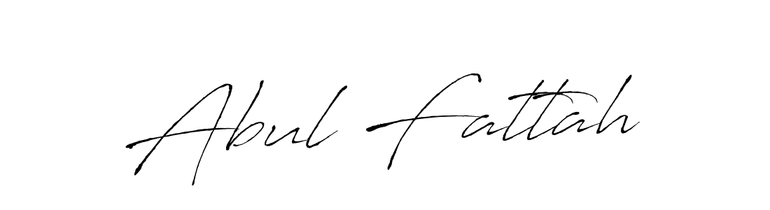 Abul Fattah stylish signature style. Best Handwritten Sign (Antro_Vectra) for my name. Handwritten Signature Collection Ideas for my name Abul Fattah. Abul Fattah signature style 6 images and pictures png