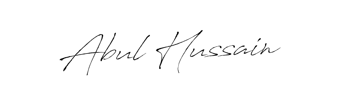 The best way (Antro_Vectra) to make a short signature is to pick only two or three words in your name. The name Abul Hussain include a total of six letters. For converting this name. Abul Hussain signature style 6 images and pictures png