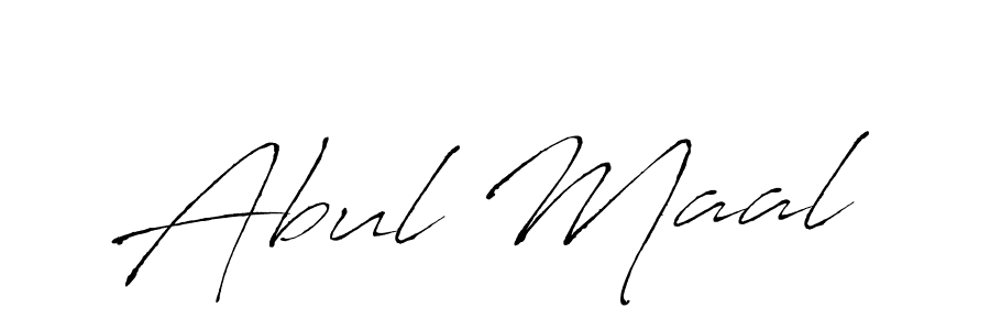 How to make Abul Maal signature? Antro_Vectra is a professional autograph style. Create handwritten signature for Abul Maal name. Abul Maal signature style 6 images and pictures png