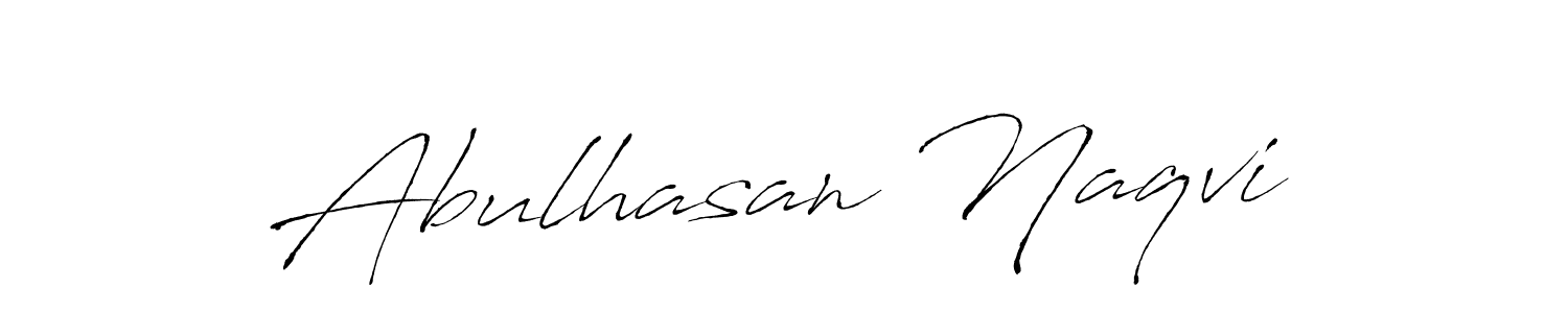 Make a beautiful signature design for name Abulhasan Naqvi. Use this online signature maker to create a handwritten signature for free. Abulhasan Naqvi signature style 6 images and pictures png