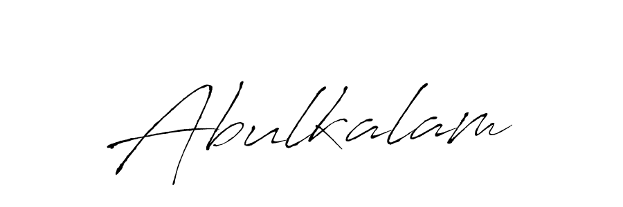 Create a beautiful signature design for name Abulkalam. With this signature (Antro_Vectra) fonts, you can make a handwritten signature for free. Abulkalam signature style 6 images and pictures png